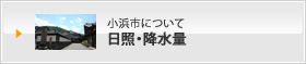 小浜市について 日照・降水量
