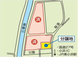 竜前企業団地区画図